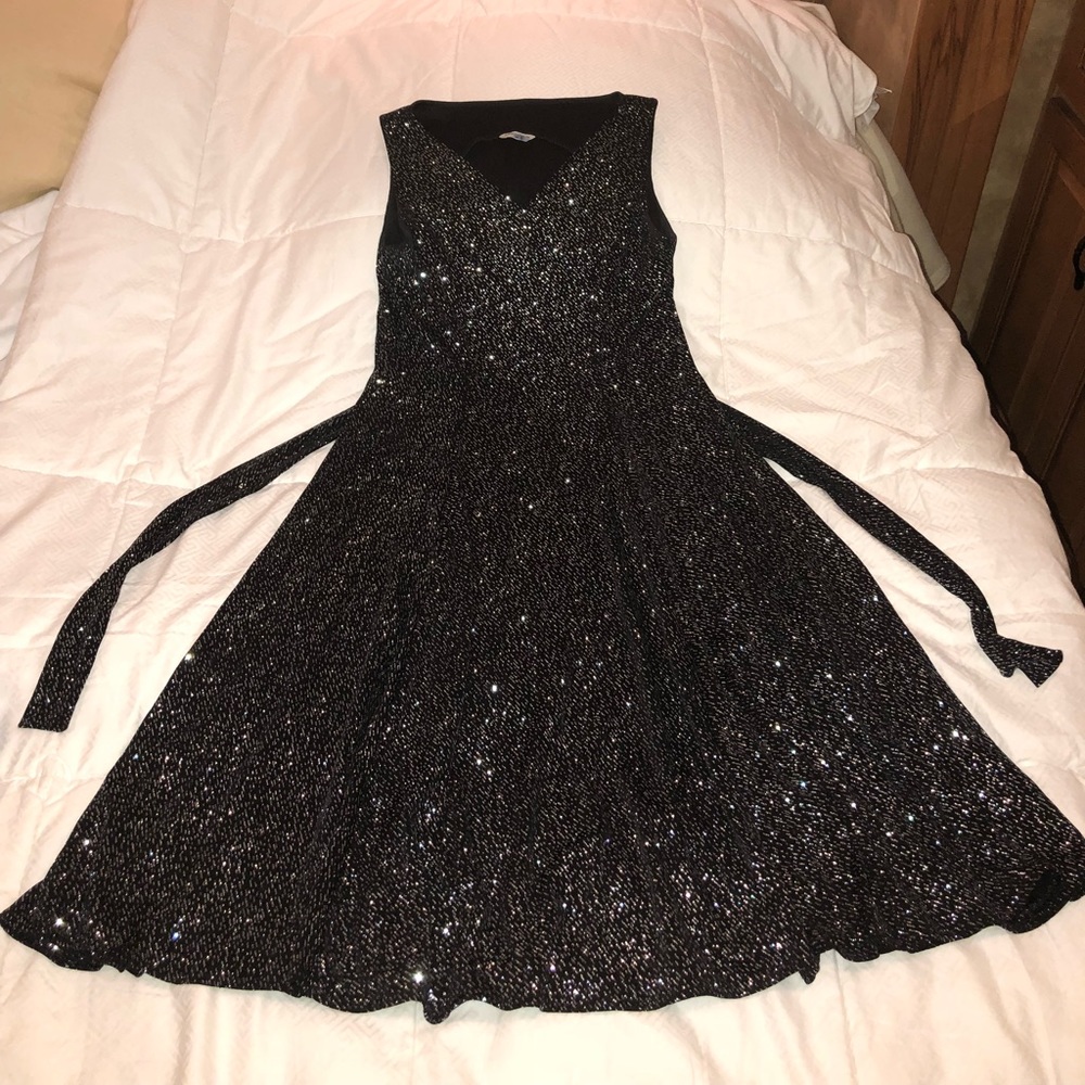 Formal Fashions Inc Black sparkle dress